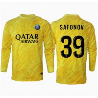 Paris Saint-Germain Matvei Safonov #39 Målvakt Tredjeställ 2024-25 Långärmad